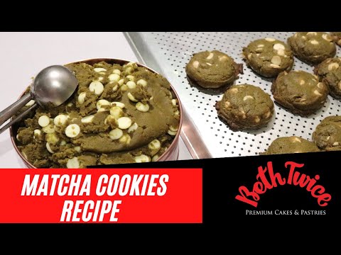 How to make Matcha Cookies | BETH TWICE