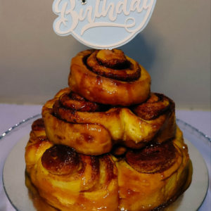 Sticky Bun 3 Tier "Cake"