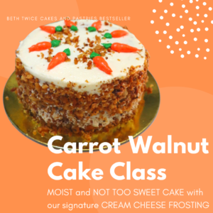 Carrot Walnut Cake Course